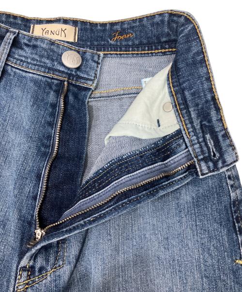 YANUK（ヤヌーク）YANUK (ヤヌーク) LOOSE STRAIGHT インディゴ サイズ:21の古着・服飾アイテム