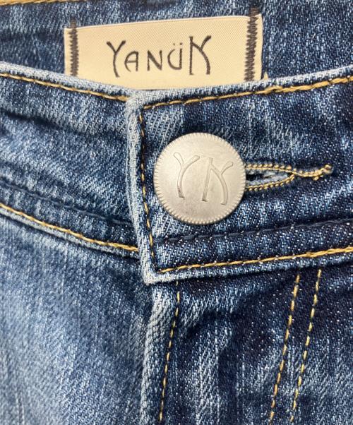 YANUK（ヤヌーク）YANUK (ヤヌーク) LOOSE STRAIGHT インディゴ サイズ:21の古着・服飾アイテム