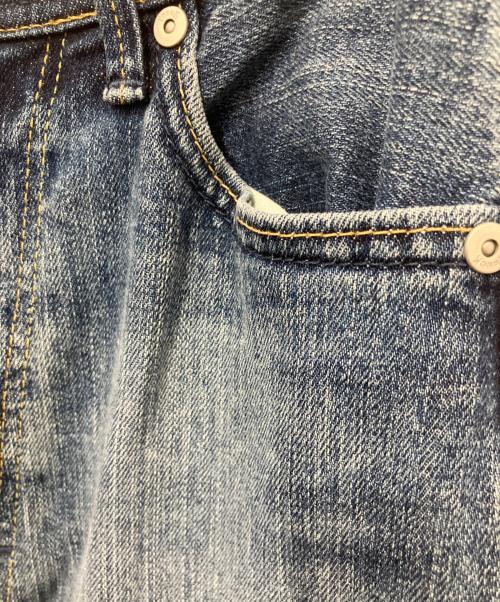 YANUK（ヤヌーク）YANUK (ヤヌーク) LOOSE STRAIGHT インディゴ サイズ:21の古着・服飾アイテム