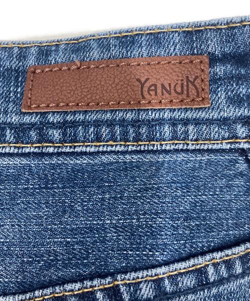 YANUK（ヤヌーク）YANUK (ヤヌーク) LOOSE STRAIGHT インディゴ サイズ:21の古着・服飾アイテム