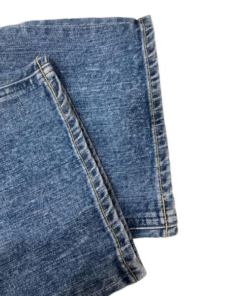 YANUK（ヤヌーク）YANUK (ヤヌーク) LOOSE STRAIGHT インディゴ サイズ:21の古着・服飾アイテム