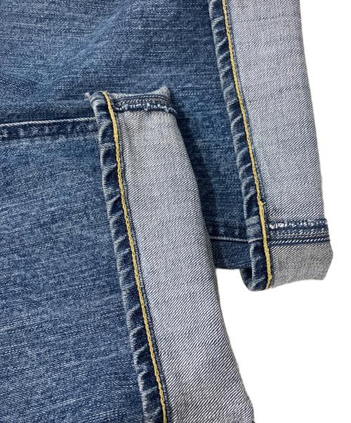 YANUK（ヤヌーク）YANUK (ヤヌーク) LOOSE STRAIGHT インディゴ サイズ:21の古着・服飾アイテム