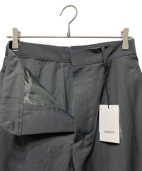 LOEFF（ロエフ）LOEFF (ロエフ) トロピカルウールボンタンパンツ グレー サイズ:1の古着・服飾アイテム
