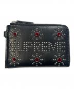 SUPREME×htcシュプリーム×エイチティーシー）の古着「Hollywood Trading Company Studded Wallet」｜ブラック
