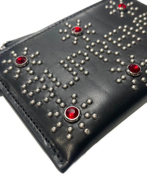SUPREME（シュプリーム）Supreme (シュプリーム) HTC (エイチティーシー) Hollywood Trading Company Studded Wallet ブラックの古着・服飾アイテム