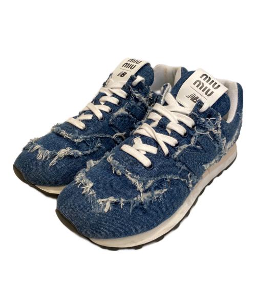 MIU MIU（ミュウミュウ）MIU MIU (ミュウミュウ) NEW BALANCE (ニューバランス) Women's 574 Denim 