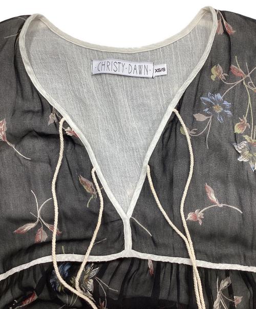 CHRISTY DAWN（クリスティ ダウン）CHRISTY DAWN (クリスティ ダウン) レースワンピース ブラック サイズ:Ｓの古着・服飾アイテム