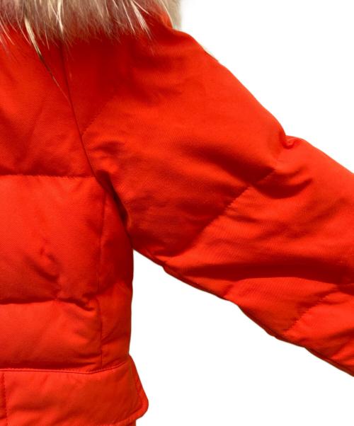 Pyrenex（ピレネックス）Pyrenex (ピレネックス) グルノーブル ダウン ジャケット オレンジ サイズ:38の古着・服飾アイテム