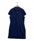 POLO RALPH LAURENポロ・ラルフローレン）の古着「ポロシャツドレス」｜ネイビー