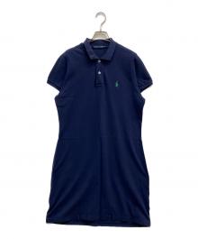 POLO RALPH LAUREN（ポロ・ラルフローレン）の古着「ポロシャツドレス」｜ネイビー
