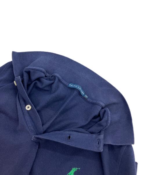 POLO RALPH LAUREN（ポロ・ラルフローレン）POLO RALPH LAUREN (ポロ・ラルフローレン) ポロシャツドレス ネイビー サイズ:7の古着・服飾アイテム
