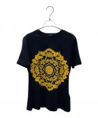 VERSACEヴェルサーチェ）の古着「グラフィック プリント クルーネック 半袖 Tシャツ」｜ブラック