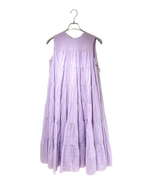 MARIHA（マリハ）MARIHA (マリハ) ミューズのドレス/プリーツワンピース パープル サイズ:36の古着・服飾アイテム