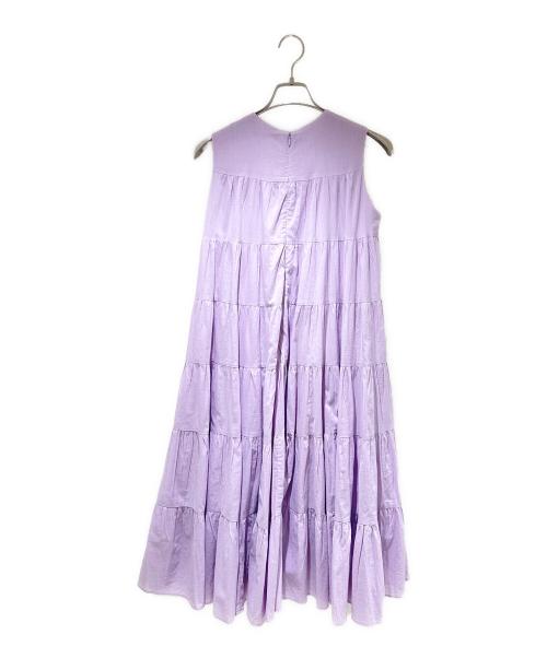 MARIHA（マリハ）MARIHA (マリハ) ミューズのドレス/プリーツワンピース パープル サイズ:36の古着・服飾アイテム