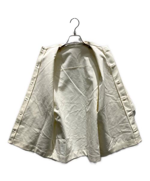 machatt（マチャット）machatt (マチャット) ダブルクロスオーバーシャツ 半袖シャツ アイボリー サイズ:Freeの古着・服飾アイテム