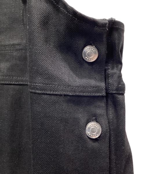 TANAKA（タナカ）TANAKA (タナカ) スタッズTHE WORKSUIT ブラック サイズ:Lの古着・服飾アイテム