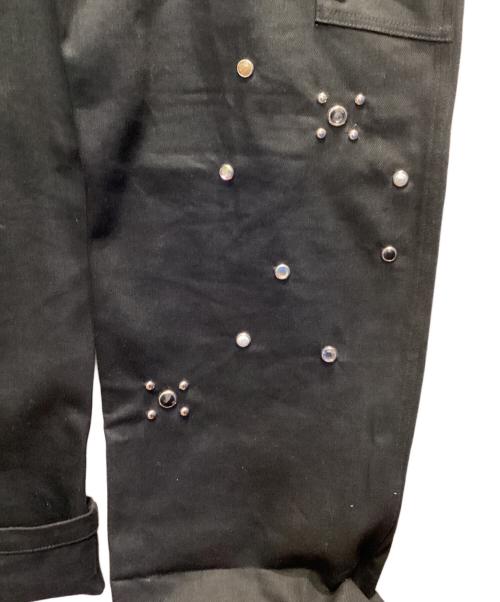 TANAKA（タナカ）TANAKA (タナカ) スタッズTHE WORKSUIT ブラック サイズ:Lの古着・服飾アイテム