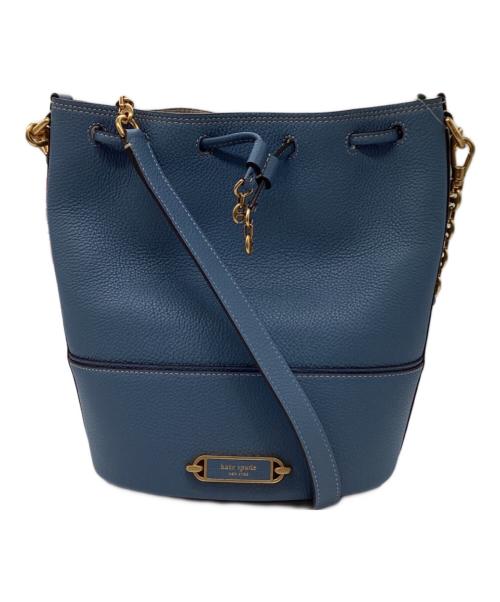 Kate Spade（ケイトスペード）Kate Spade (ケイトスペード) グラマシー ミディアム バケット バッグ スカイブルー 未使用品の古着・服飾アイテム