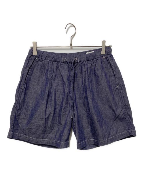 COMOLI（コモリ）COMOLI (コモリ) ダンガリーショートパンツ グレーの古着・服飾アイテム