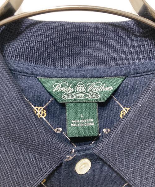 BROOKS BROTHERS（ブルックスブラザーズ）BROOKS BROTHERS (ブルックスブラザーズ) ポロシャツ ネイビー サイズ:Ｌの古着・服飾アイテム