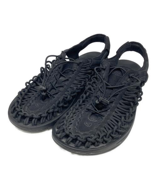 KEEN（キーン）KEEN (キーン) ユニークサンダル ブラック サイズ:27.5の古着・服飾アイテム
