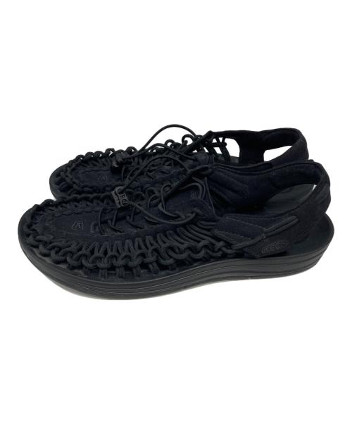 KEEN（キーン）KEEN (キーン) ユニークサンダル ブラック サイズ:27.5の古着・服飾アイテム