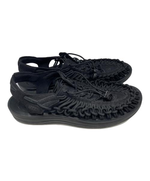 KEEN（キーン）KEEN (キーン) ユニークサンダル ブラック サイズ:27.5の古着・服飾アイテム