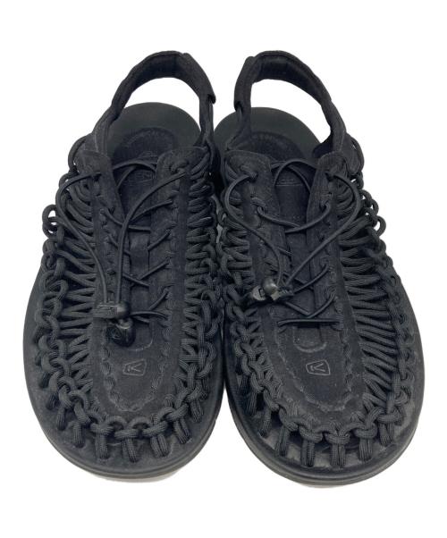 KEEN（キーン）KEEN (キーン) ユニークサンダル ブラック サイズ:27.5の古着・服飾アイテム