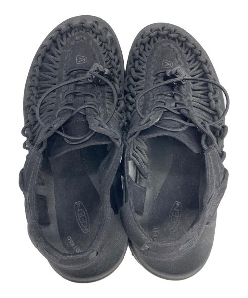 KEEN（キーン）KEEN (キーン) ユニークサンダル ブラック サイズ:27.5の古着・服飾アイテム