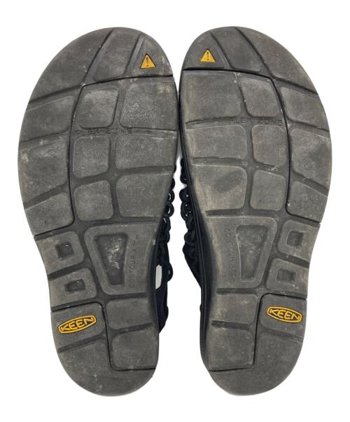 KEEN（キーン）KEEN (キーン) ユニークサンダル ブラック サイズ:27.5の古着・服飾アイテム