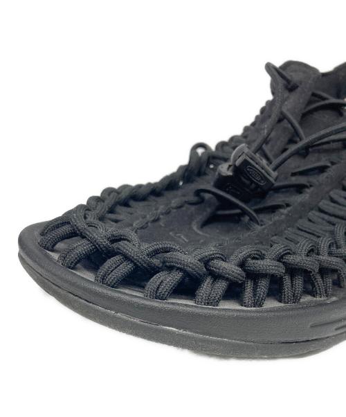 KEEN（キーン）KEEN (キーン) ユニークサンダル ブラック サイズ:27.5の古着・服飾アイテム