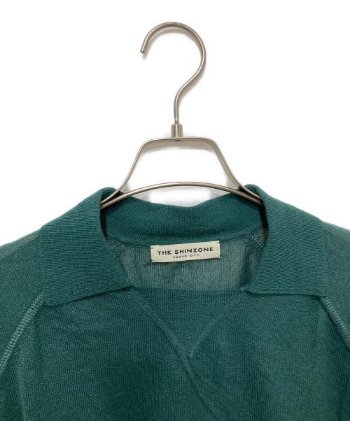 THE SHINZONE（ザ シンゾーン）THE SHINZONE (ザ シンゾーン) TELA KNIT PULLOVER グリーン サイズ:FOの古着・服飾アイテム