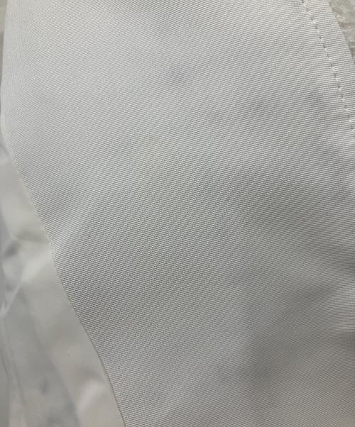 ANAYI（アナイ）ANAYI (アナイ) ミックスツイードノーカラージャケット ホワイト サイズ:36の古着・服飾アイテム