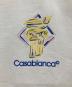 中古・古着 CASABLANCA (カサブランカ) Diamond Column t-shirt ホワイト サイズ:L：10000円