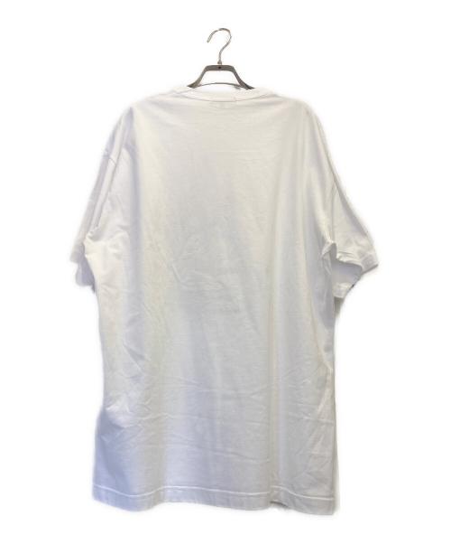 COMME des GARCONS HOMME（コムデギャルソン オム）COMME des GARCONS HOMME (コムデギャルソン オム) 綿天竺 製品プリント Tシャツ ホワイト サイズ:Lの古着・服飾アイテム
