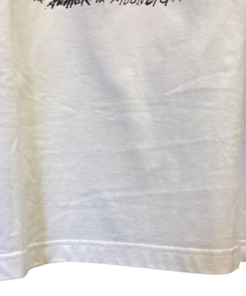 COMME des GARCONS HOMME（コムデギャルソン オム）COMME des GARCONS HOMME (コムデギャルソン オム) 綿天竺 製品プリント Tシャツ ホワイト サイズ:Lの古着・服飾アイテム