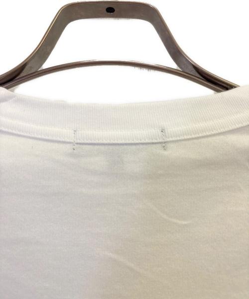 COMME des GARCONS HOMME（コムデギャルソン オム）COMME des GARCONS HOMME (コムデギャルソン オム) 綿天竺 製品プリント Tシャツ ホワイト サイズ:Lの古着・服飾アイテム
