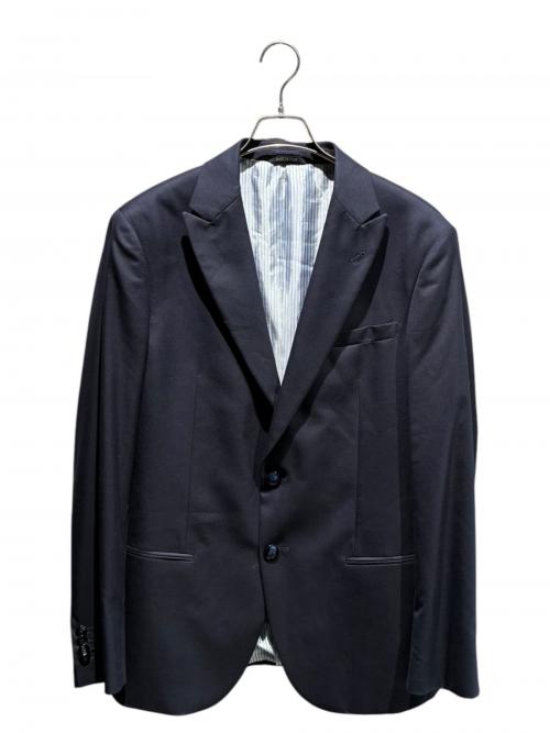 GIORGIO ARMANI（ジョルジオアルマーニ）GIORGIO ARMANI (ジョルジオアルマーニ) 2Bスーツ セットアップ ネイビー サイズ:52の古着・服飾アイテム