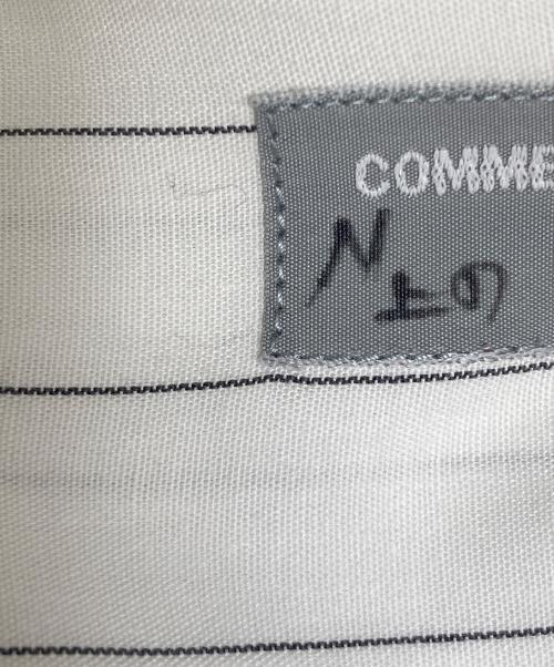 COMME des GARCONS HOMME（コムデギャルソン オム）COMME des GARCONS HOMME (コムデギャルソン オム) ストライプシャツ ホワイト サイズ:不明の古着・服飾アイテム