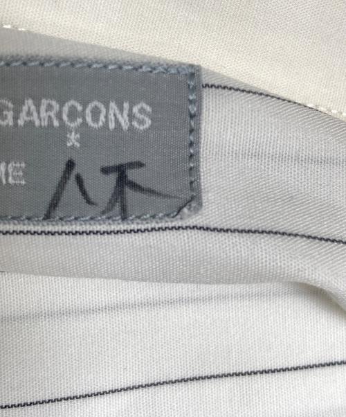 COMME des GARCONS HOMME（コムデギャルソン オム）COMME des GARCONS HOMME (コムデギャルソン オム) ストライプシャツ ホワイト サイズ:不明の古着・服飾アイテム