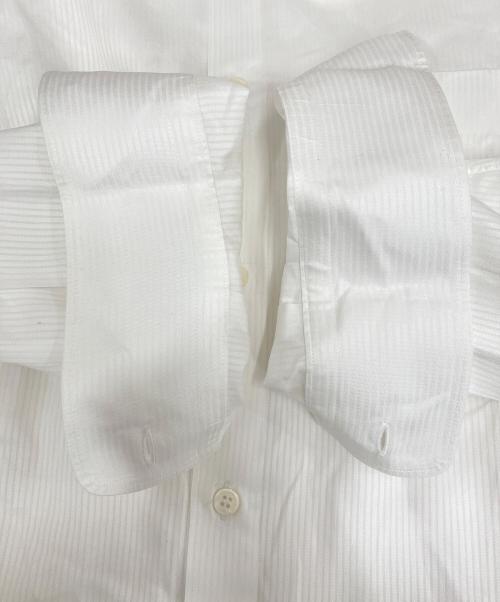 COMME des GARCONS HOMME（コムデギャルソン オム）COMME des GARCONS HOMME (コムデギャルソン オム) ストライプシャツ ホワイト サイズ:不明の古着・服飾アイテム