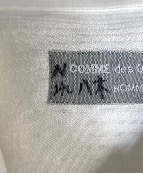 COMME des GARCONS HOMME（コムデギャルソン オム）COMME des GARCONS HOMME (コムデギャルソン オム) ストライプシャツ ホワイト サイズ:不明の古着・服飾アイテム