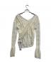 ELCHELE (エルチェレ) LACE CACHECOEUR TOP オフホワイト サイズ:FREE 未使用品：4000円