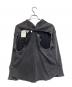 Ameri (アメリ) WAFFLE LAYERED DESIGN CUT TOP チャコールグレー サイズ:FREE 未使用品：9000円