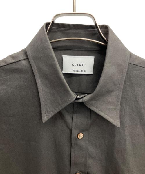 CLANE（クラネ）CLANE (クラネ) KEIJI KANEKO HORSE CLOTH DRESS SHIRT チャコールグレー サイズ:SIZE1の古着・服飾アイテム