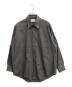 CLANE（クラネ）の古着「HORSE CLOTH DRESS SHIRT」｜チャコールグレー