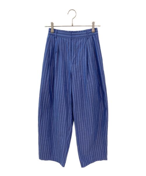Ameri（アメリ）Ameri (アメリ) MULTI STRIPE EGG PANTS ブルー サイズ:Sの古着・服飾アイテム