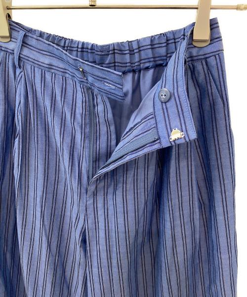 Ameri（アメリ）Ameri (アメリ) MULTI STRIPE EGG PANTS ブルー サイズ:Sの古着・服飾アイテム