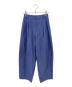 Ameri（アメリ）の古着「MULTI STRIPE EGG PANTS」｜ブルー