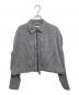 ELCHELE（エルチェレ）の古着「DADDY CHECK ZIP UP SHIRT」｜ブラック